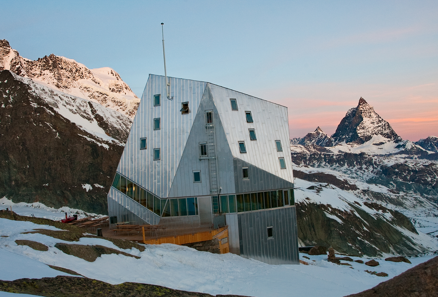 Monte Rosa hut Mountain Guide